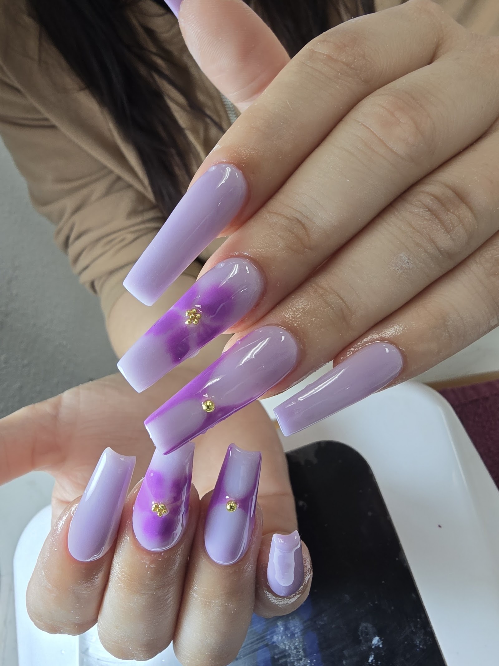 Majestic Nails nail work in Garland, Texas